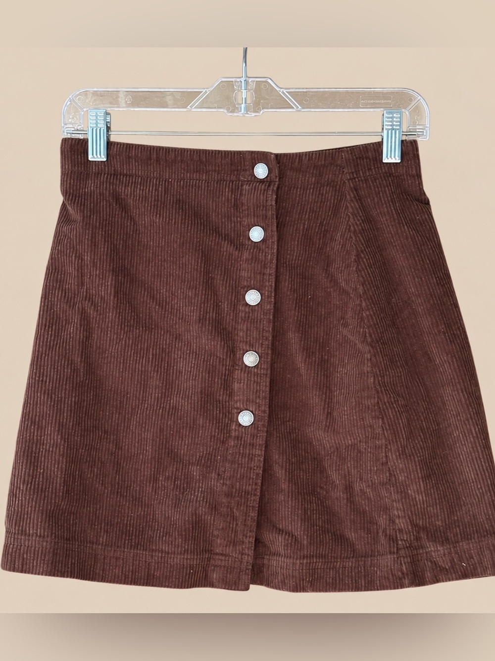 90s VTG Gap Brown Cord Mini Skirt 6